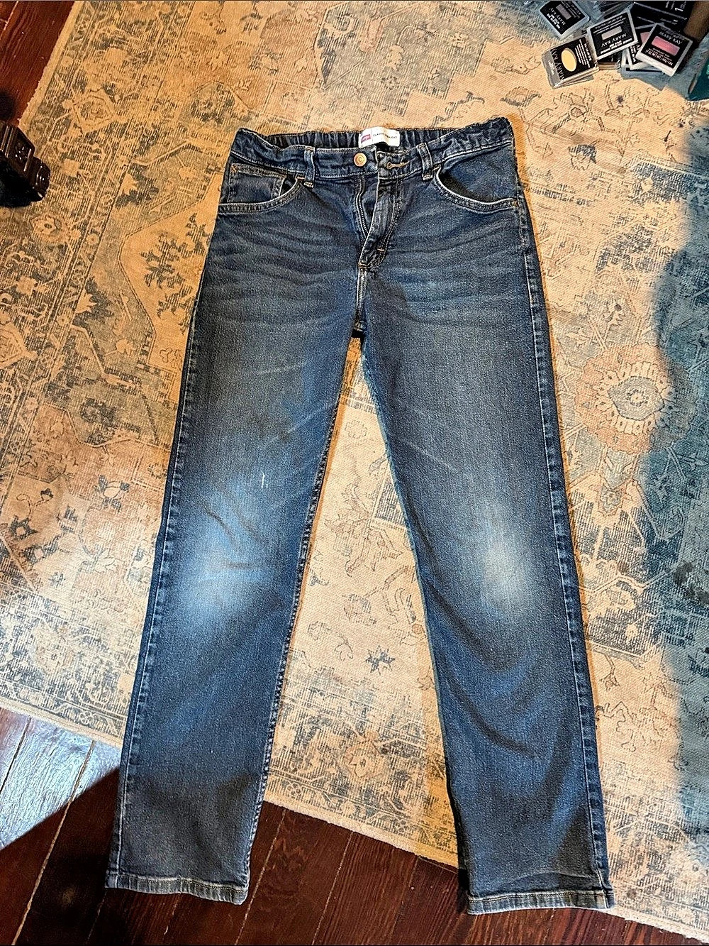 Wrangler Classic Straight Men's Straight Jeans Waist 16 Blue